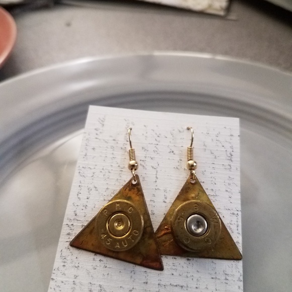 Bullet Earrings - Picture 2 of 2